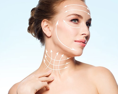 Ultherapy, an uplifting ultrasonic therapy, can help you say goodbye to loosen skin.